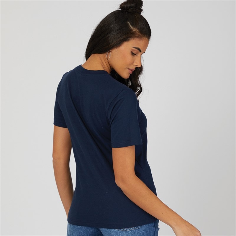 Ellesse Womens Arieth Logo T-Shirt Navy - Image 2