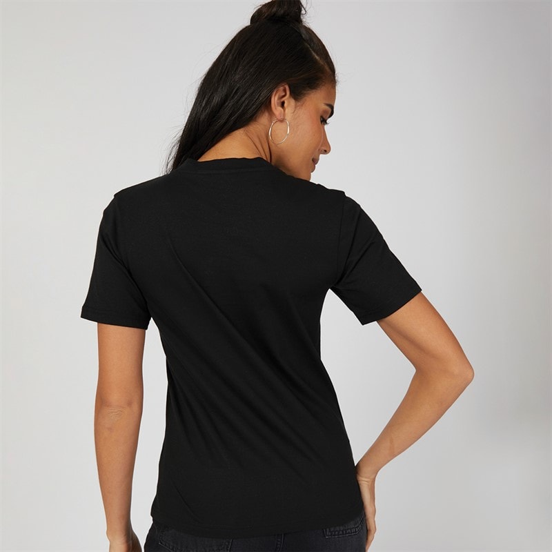 Ellesse Womens Arieth Logo T-Shirt Black - Image 2