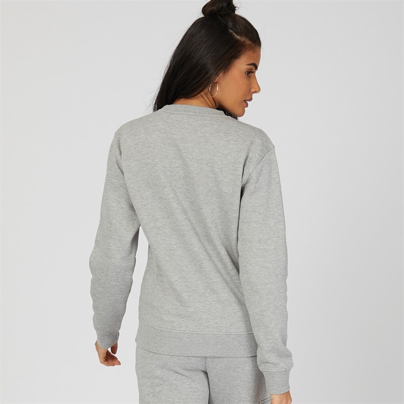 Ellesse Womens Siciliano Sweatshirt Grey Marl - Image 2