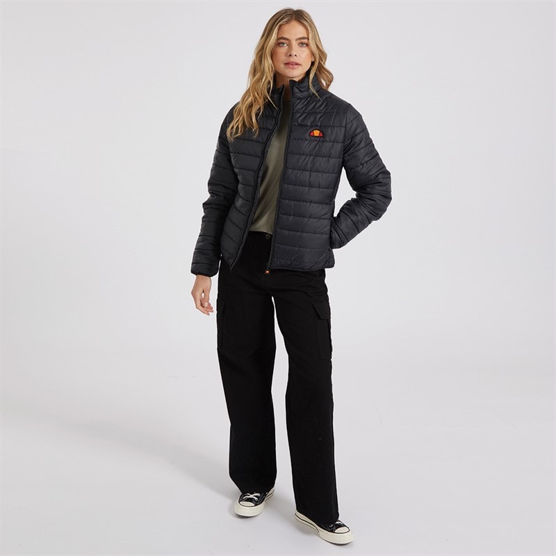 Ellesse Womens Dalmine Padded Jacket Black - Image 3