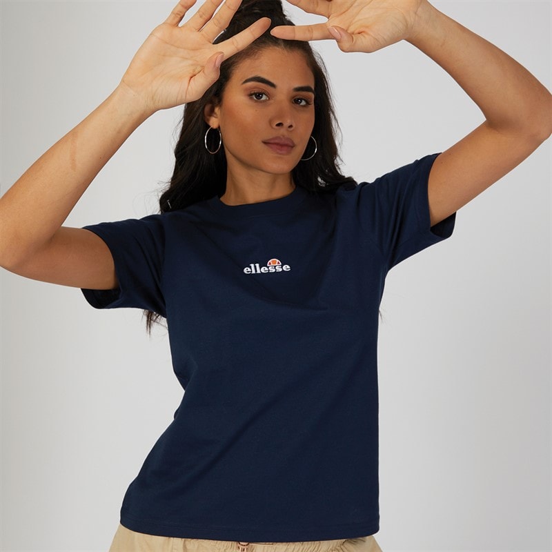 Ellesse Womens Arcuri T-Shirt Navy - Image 1