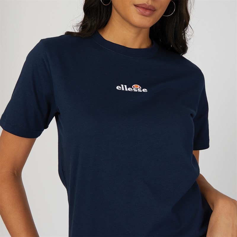 Ellesse Womens Arcuri T-Shirt Navy - Image 3