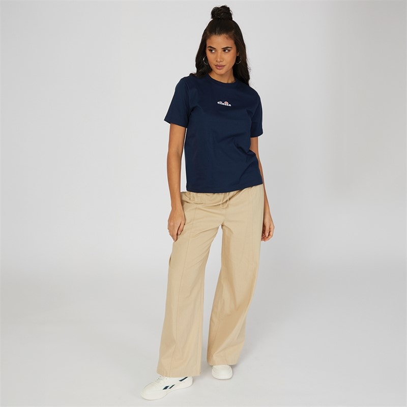 Ellesse Womens Arcuri T-Shirt Navy - Image 4