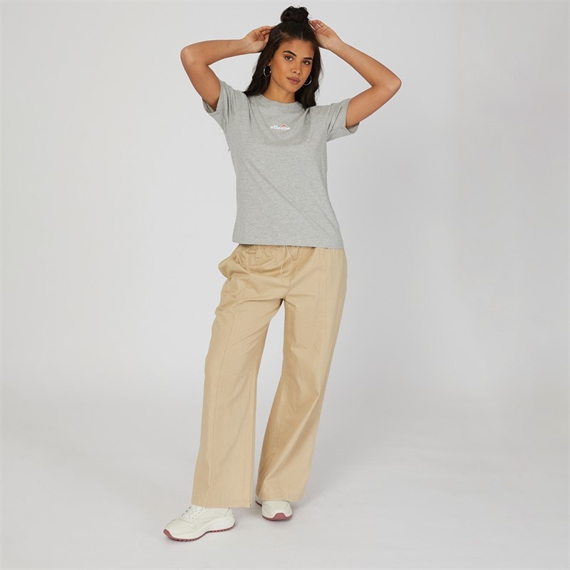 Ellesse Womens Arcuri T-Shirt Grey Marl - Image 4