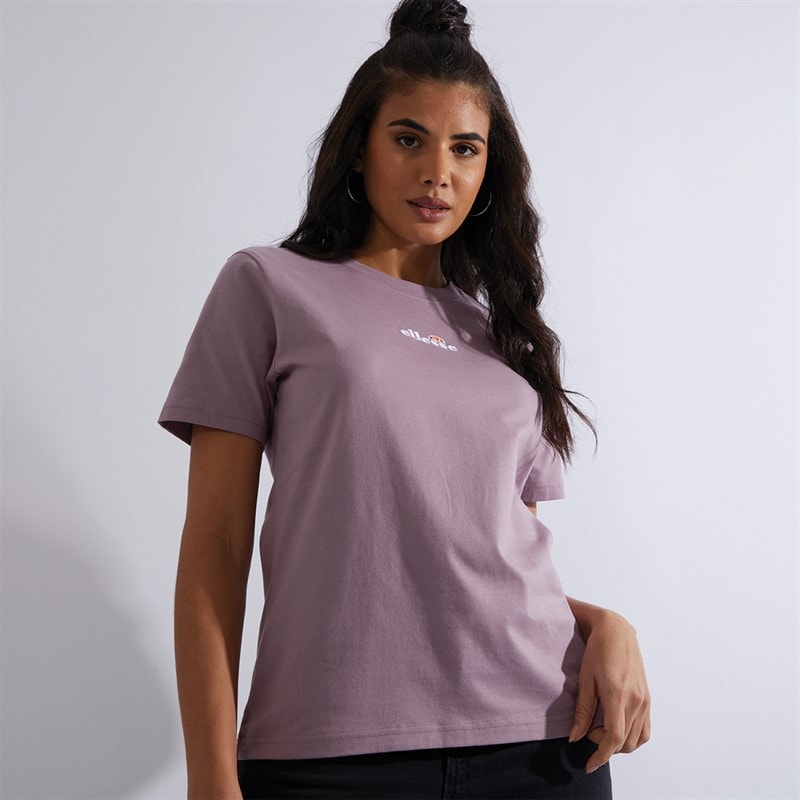 Ellesse Womens Arcuri T-Shirt Elderberry - Image 3