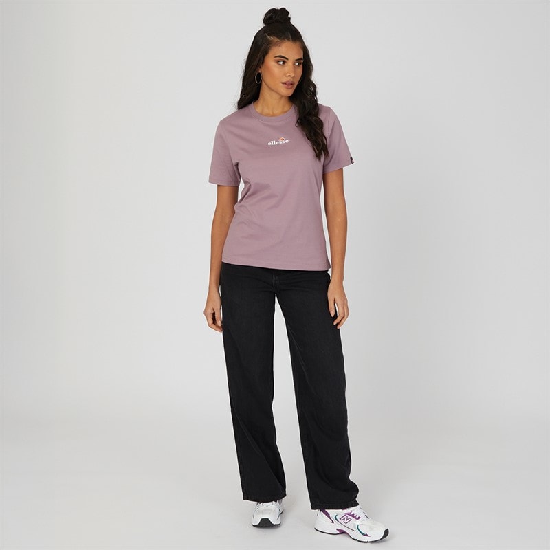 Ellesse Womens Arcuri T-Shirt Elderberry - Image 4
