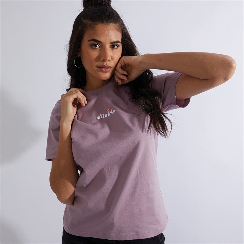 Ellesse Womens Arcuri T-Shirt Elderberry - Image 5