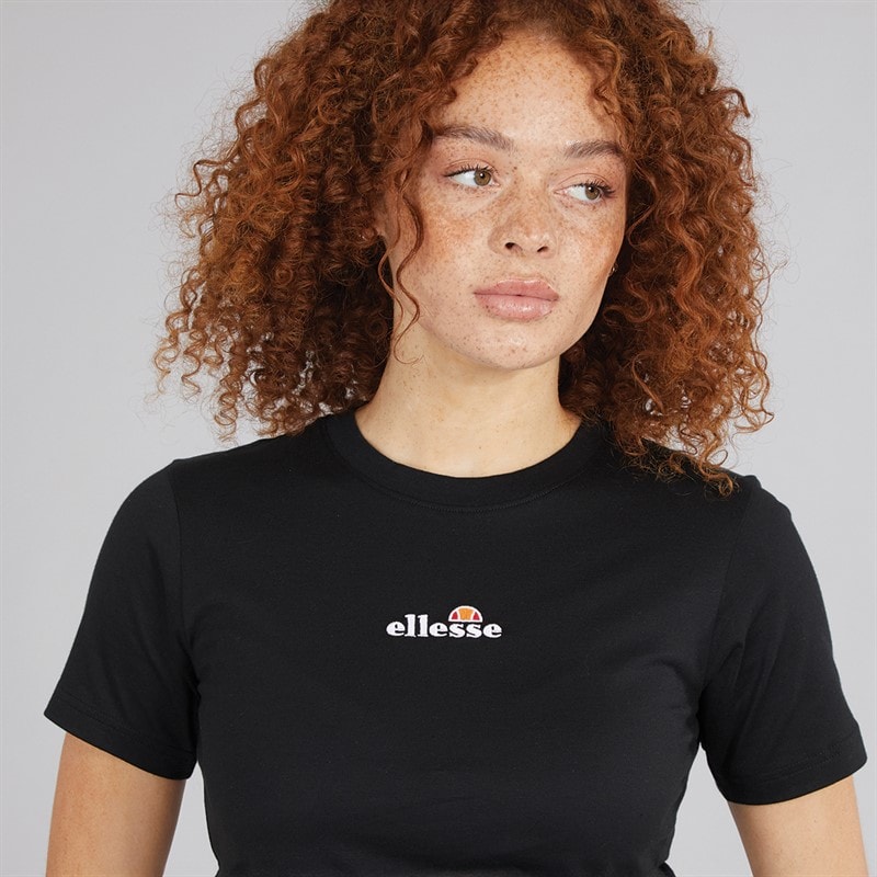 Ellesse Womens Arcuri T-Shirt Black - Image 3