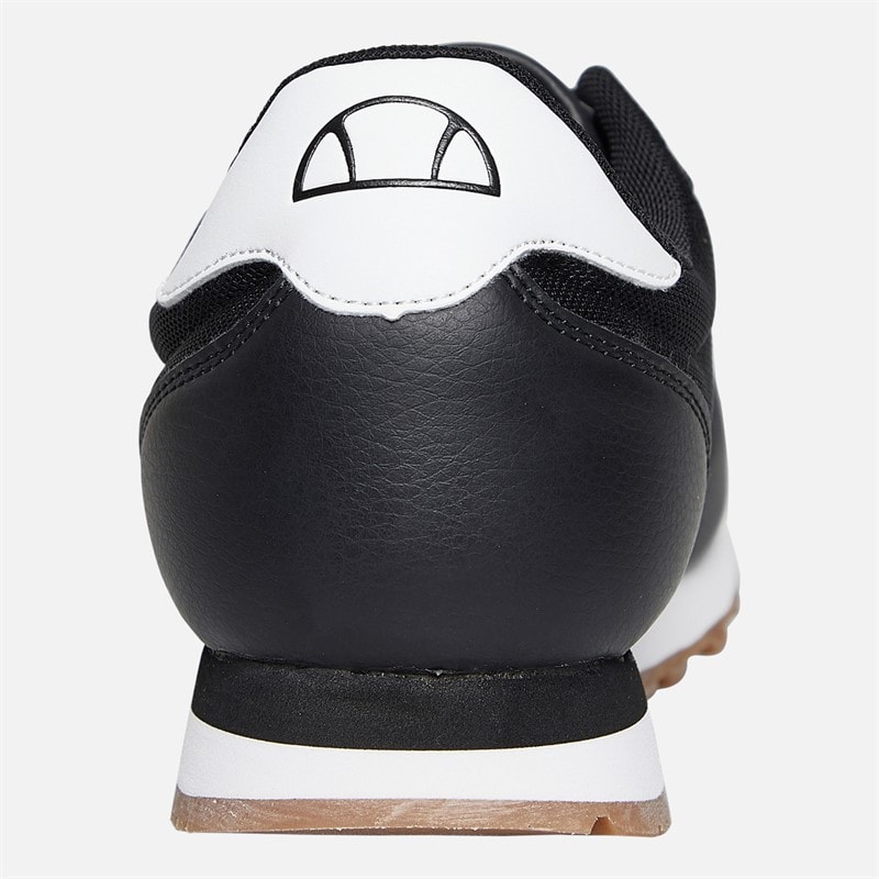 Ellesse Mens Isola Runner Trainers Black/White - Image 3