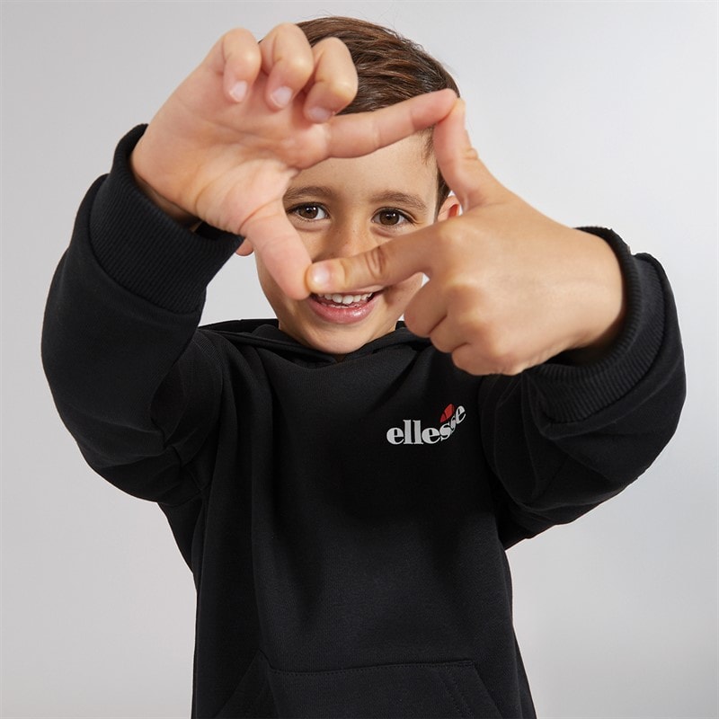 Ellesse Boys Gabriel Tracksuit Black - Image 3