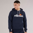 Ellesse Mens Morristown Hoodie Navy