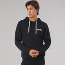 Ellesse Mens Klemerio Full Zip Hoodie Black