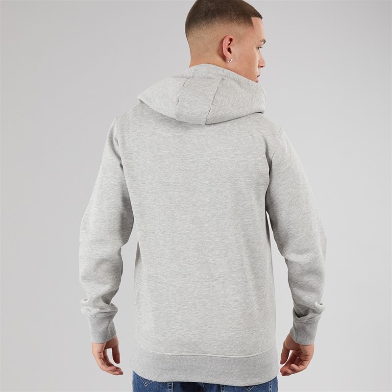 Ellesse Mens Morristown Hoodie Light Grey Marl - Image 2