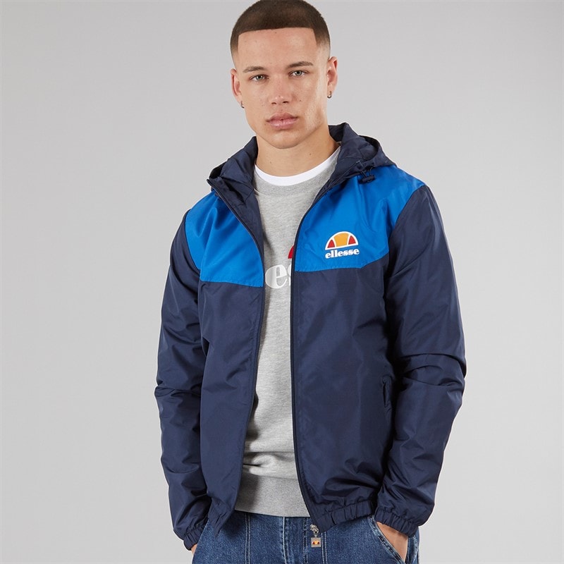 Ellesse Mens Anatolio Windrunner Jacket Navy