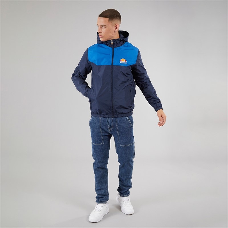 Ellesse Mens Anatolio Windrunner Jacket Navy - Image 4