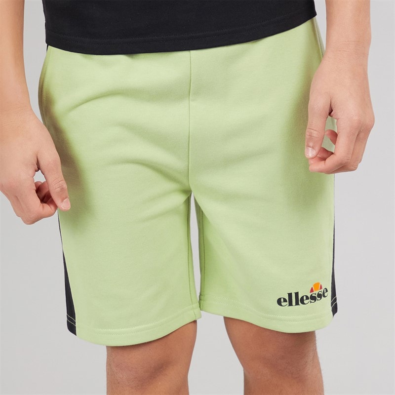 Ellesse Junior Boys Adamo T-Shirt And Cargo Shorts Set Light Green 511 - Image 5