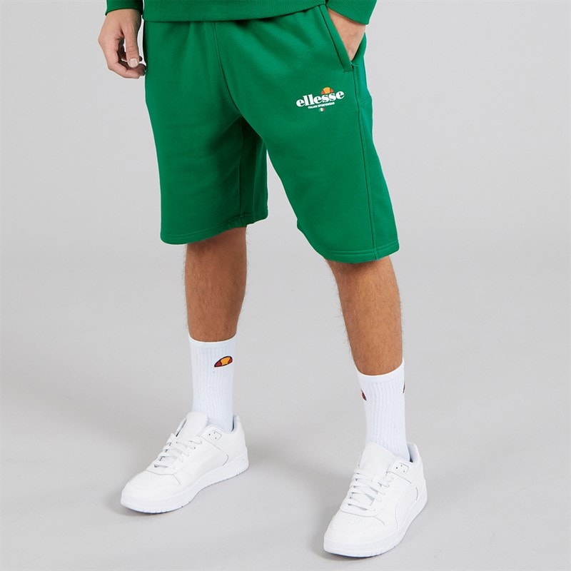 Ellesse Mens Espel Relaxed Fit Shorts Green