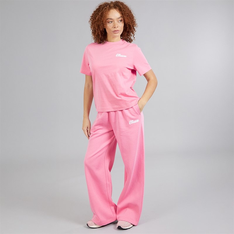 Ellesse Womens Ivana T-Shirt Bright Pink - Image 4