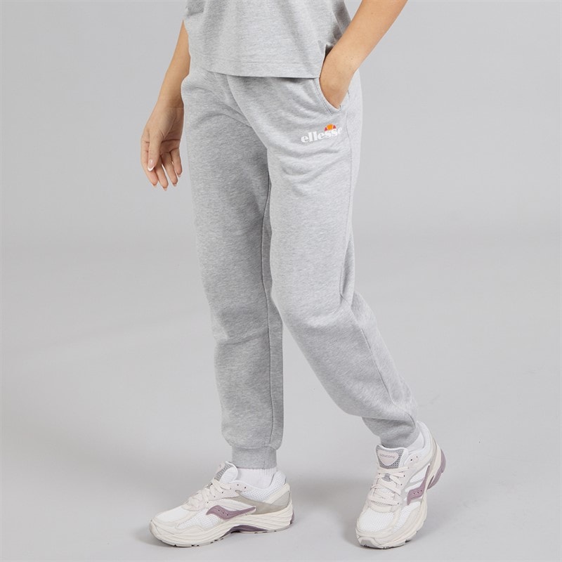 Ellesse Womens Majana 2 Sweat Pants Light Grey Marl