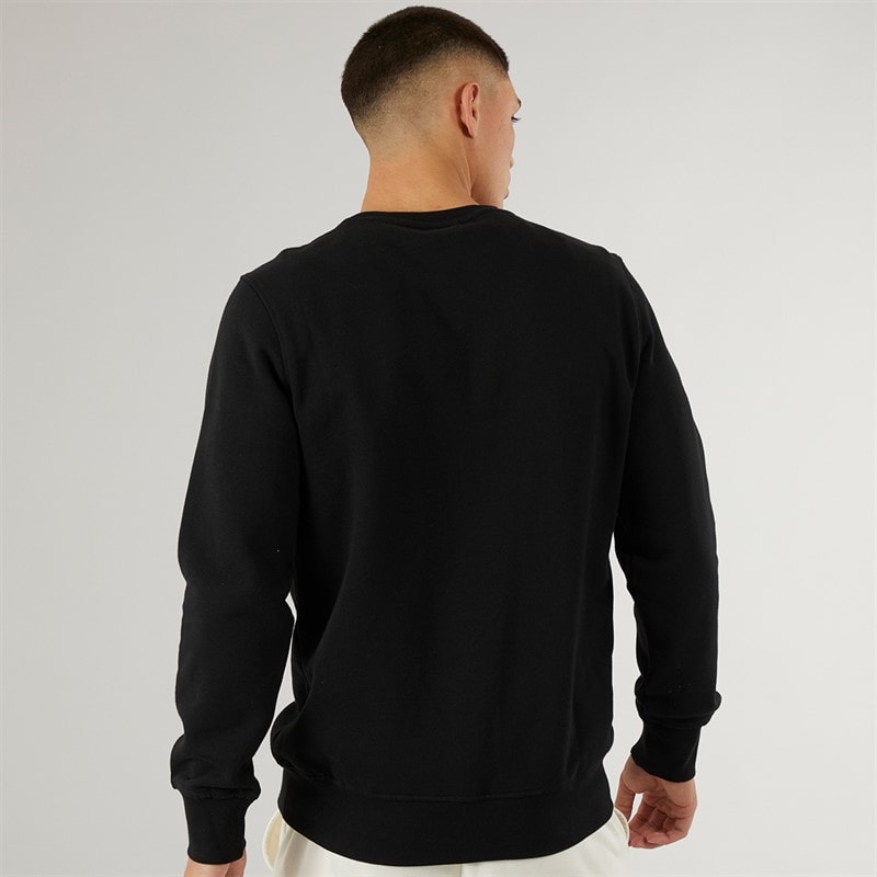 Ellesse Mens SL Succiso Logo Sweatshirt Black - Image 2