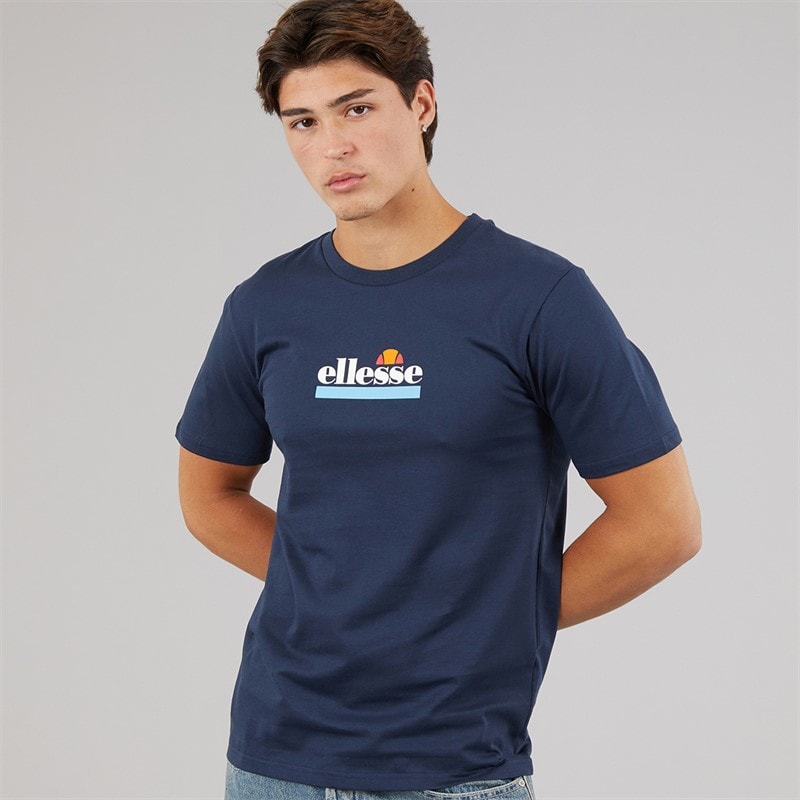 Ellesse Mens Tuscania T-Shirt Navy