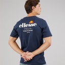 Ellesse Mens Ostea Back Graphic T-Shirt Navy