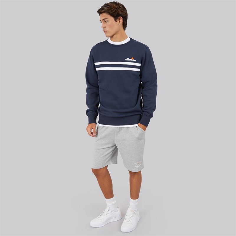 Ellesse Mens Gakona Sweatshirt Navy - Image 3