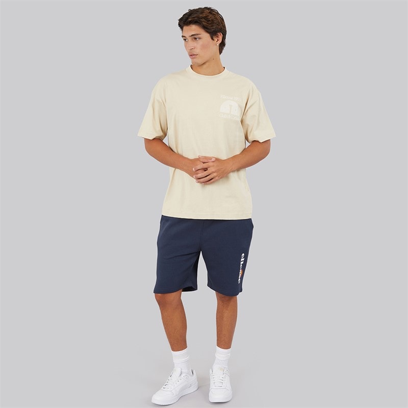 Ellesse Mens Maxx Sweat Shorts Navy - Image 3