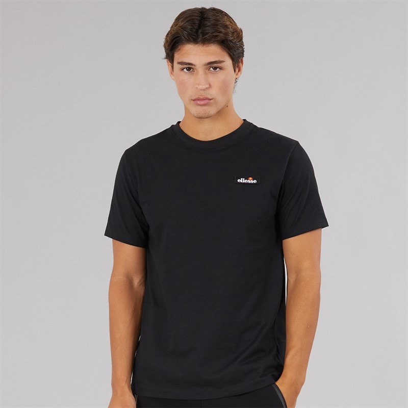 Ellesse Mens Debden Relaxed Fit T-Shirt Black - Image 1