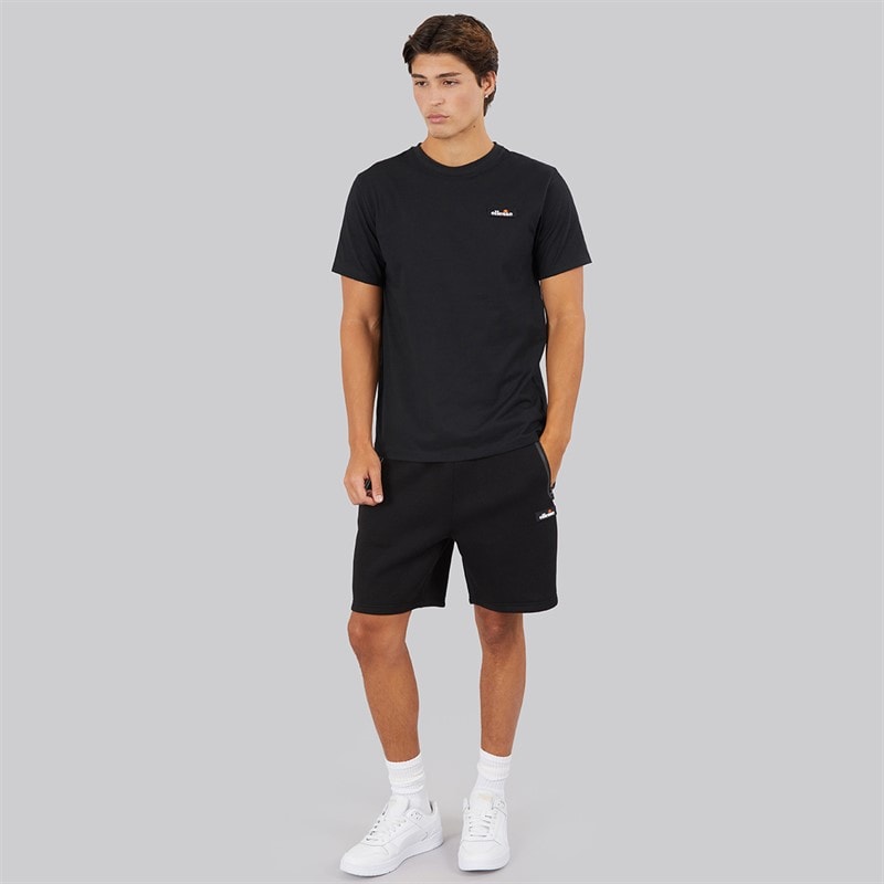 Ellesse Mens Debden Relaxed Fit T-Shirt Black - Image 3