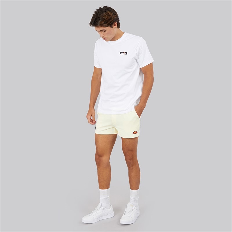 Ellesse Mens Tortoreto Shorts Light Yellow - Image 3