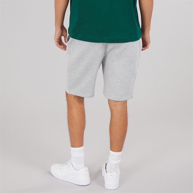 Ellesse Mens Maxx Sweat Shorts Light Grey Marl - Image 2