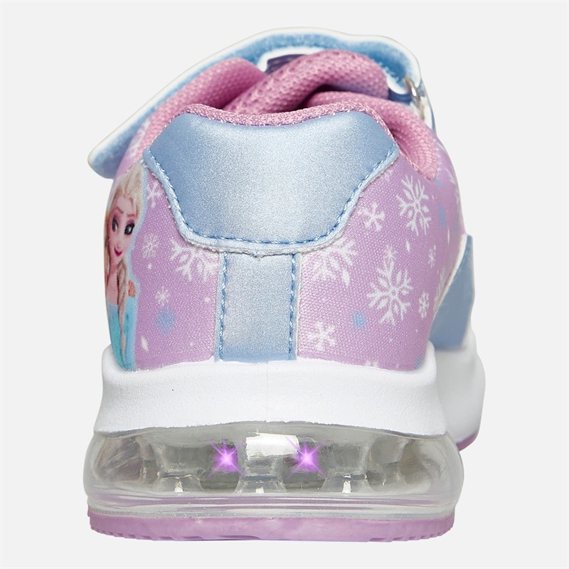 FROZEN Infant Girls Wonder Light Up Trainers Multi - Image 3