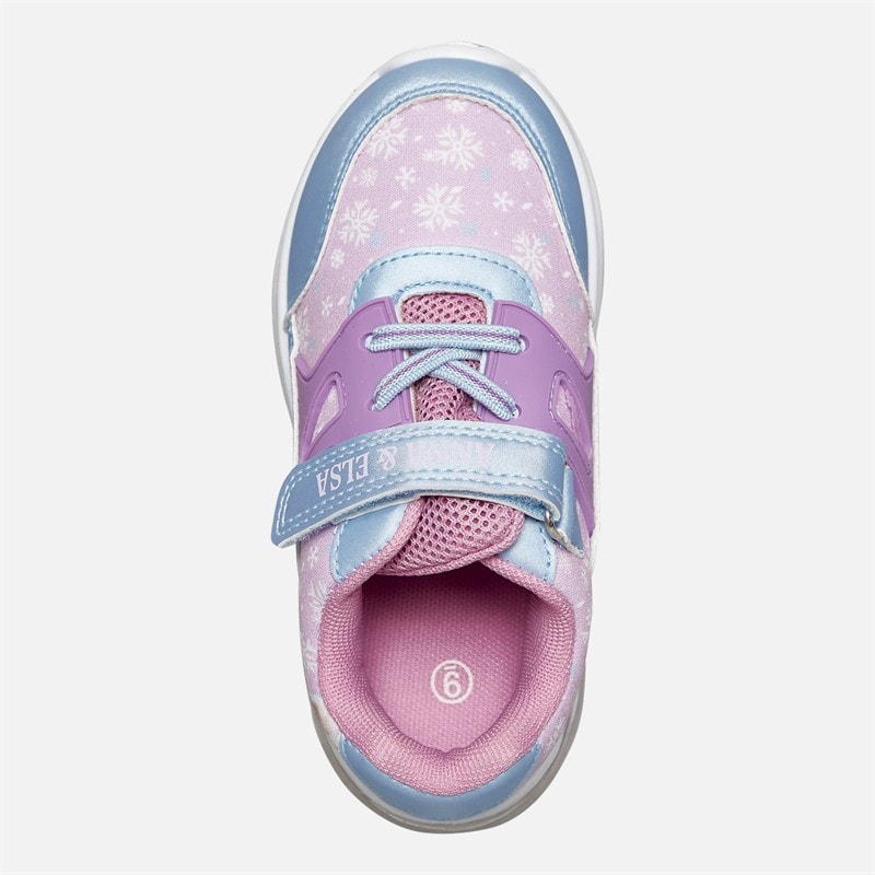 FROZEN Infant Girls Wonder Light Up Trainers Multi - Image 4
