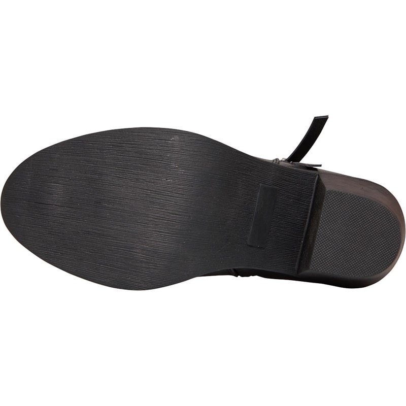 Fluid Womens Zip Ankle Boots Black - Image 2