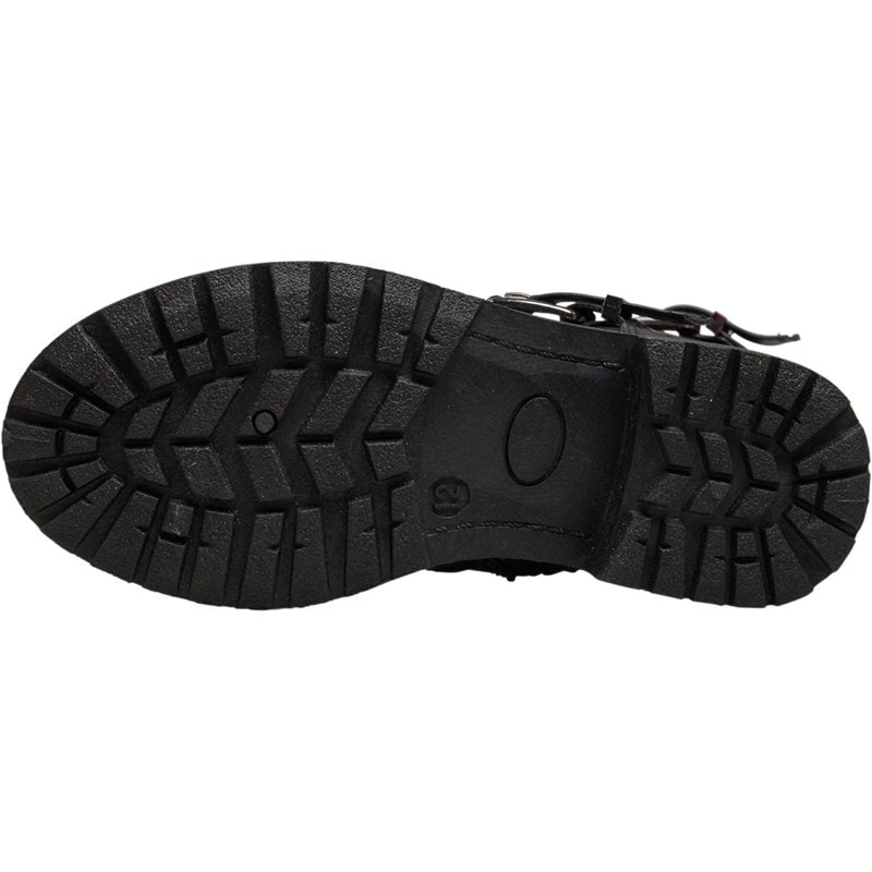 Fluid Girls Buckle Boots Black - Image 2