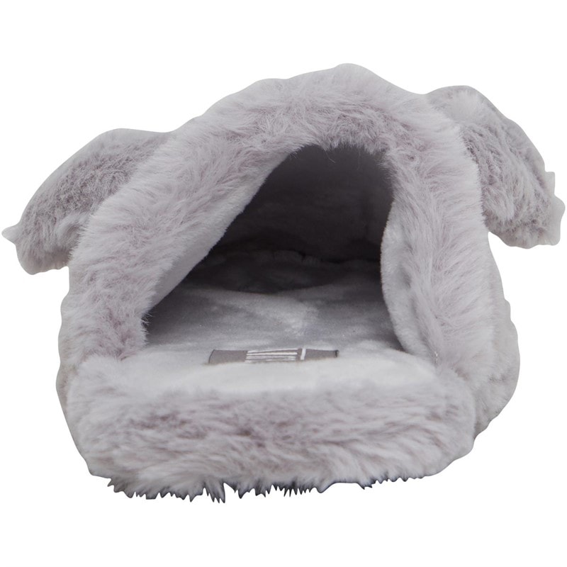 Fluid Womens Dog Slippers Grey - Image 4