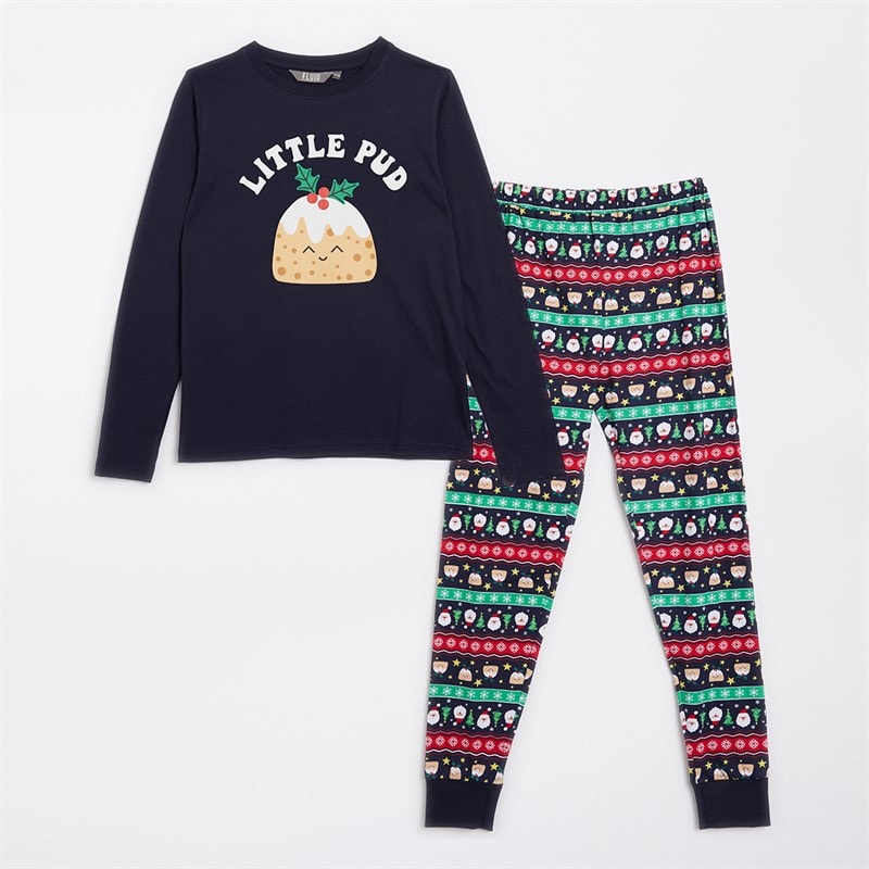 Fluid Boys Christmas Family Pyjama Set Multi - Image 2