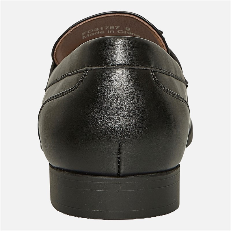 Fluid Mens Lambeth Tassle Loafers Black - Image 3