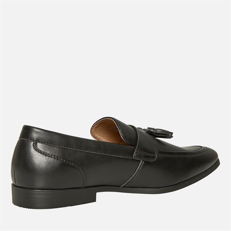 Fluid Mens Lambeth Tassle Loafers Black - Image 5