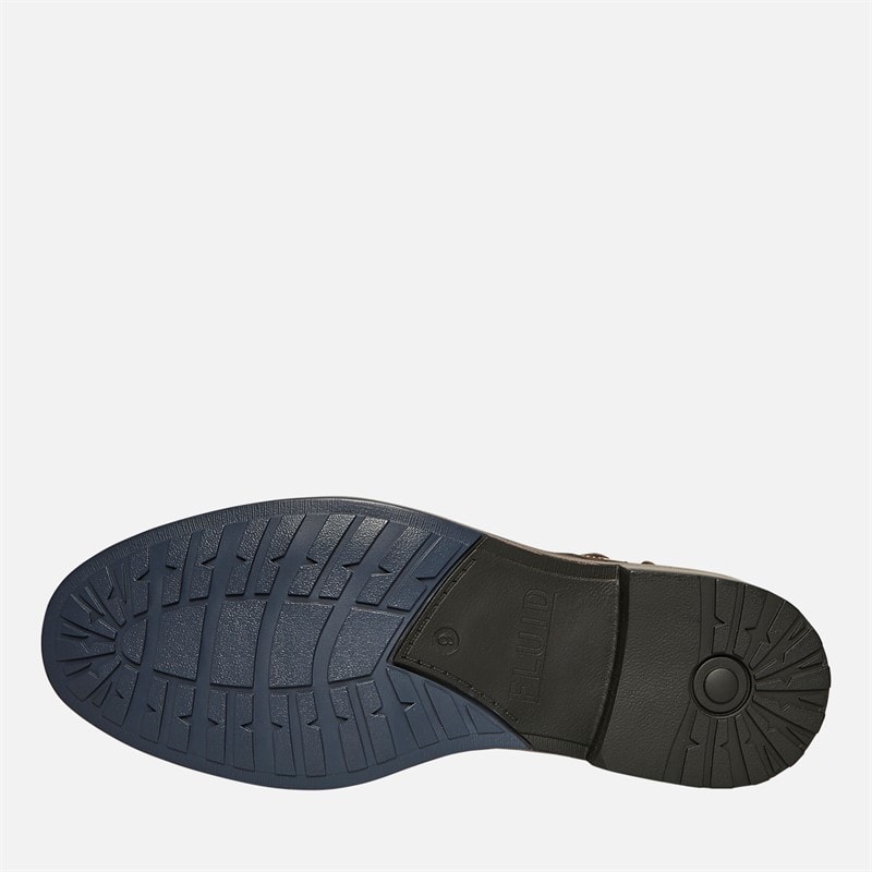 Fluid Mens Merton Toe Cap Boots Brown - Image 2