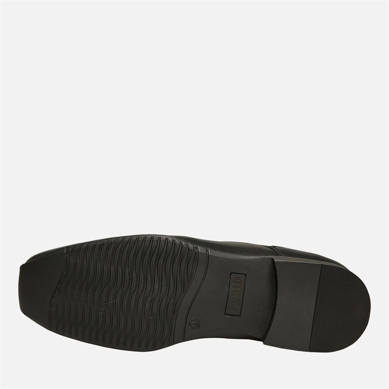 Fluid Mens Brent Tramline Slip On Shoes Black - Image 2