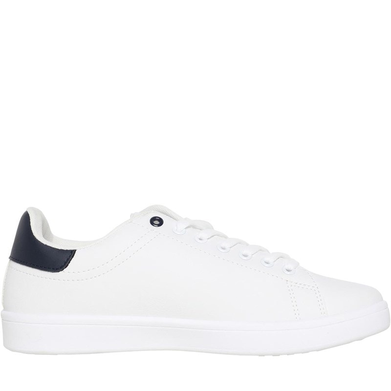 Lambretta Mens Pinball 2 Trainers White - Image 5