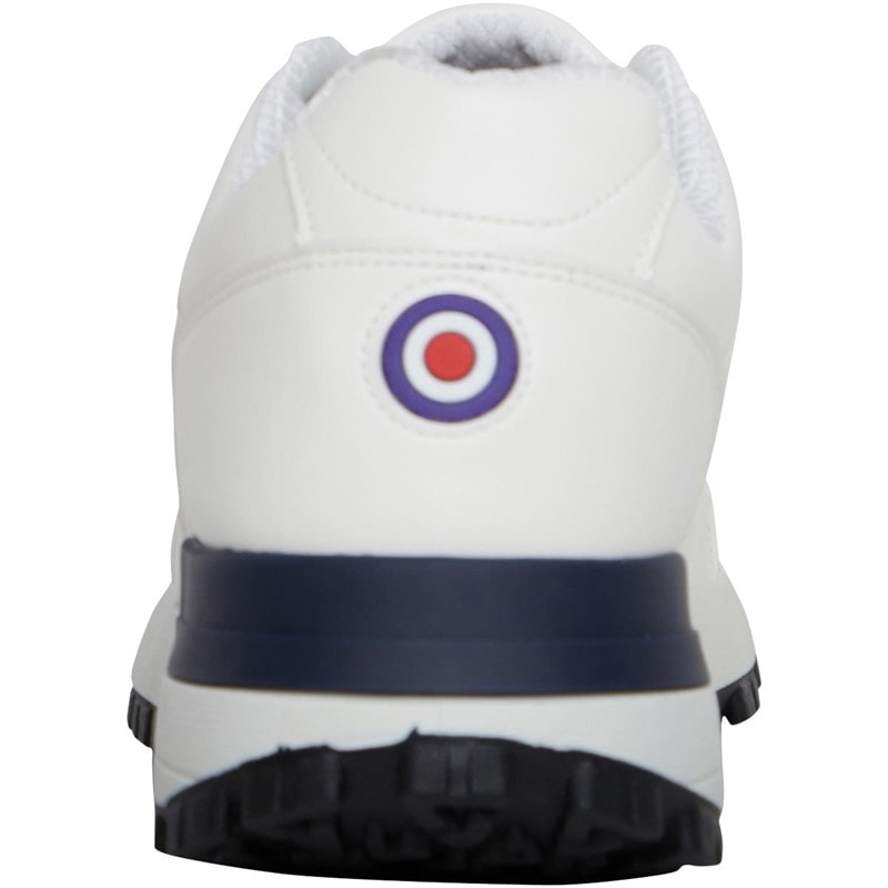 Lambretta Mens Echo 2 Trainers White - Image 3