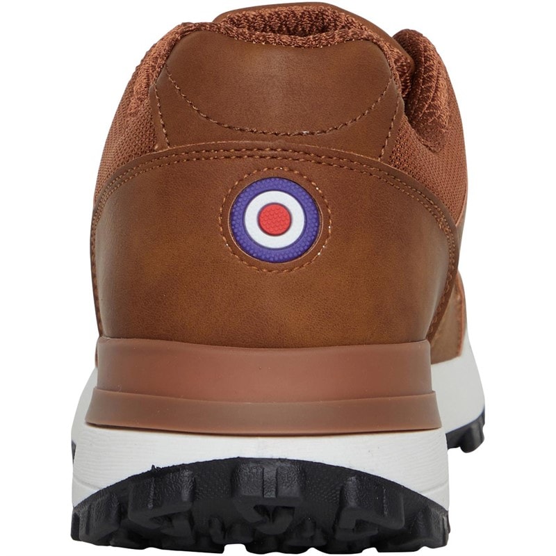 Lambretta Mens Echo 2 Trainers Tan - Image 3
