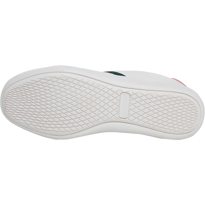 Lambretta Mens Vulkan Trainers White PU - Image 2