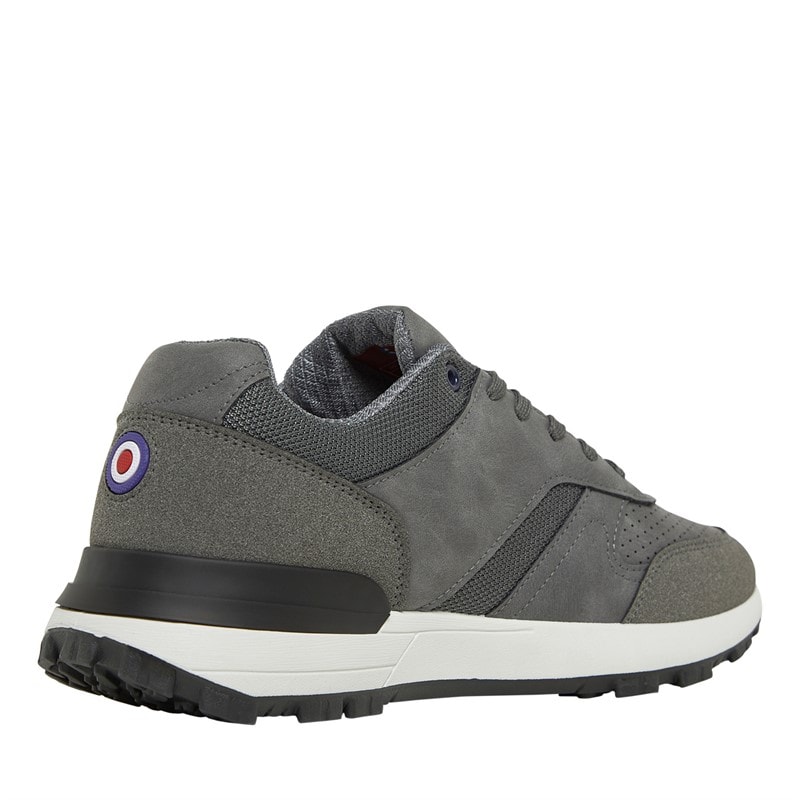 Lambretta Mens Echo 2 Trainers Grey - Image 5