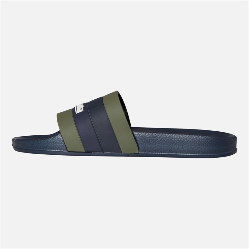 Lambretta Mens Prince Slides Khaki/Gold - Image 2