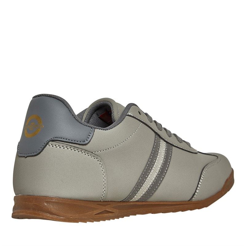 Lambretta Mens Tackle Trainers Grey/Charcoal - Image 5