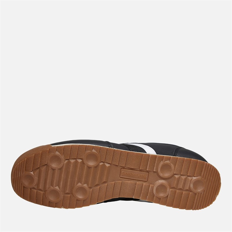 Lambretta Mens Diego Trainers Black/White - Image 2